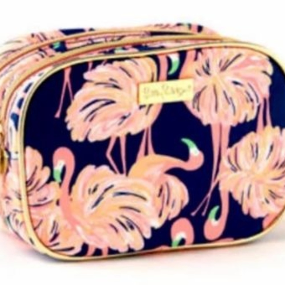 Lilly Pulitzer GWP Double Zip Cosmetic Bag